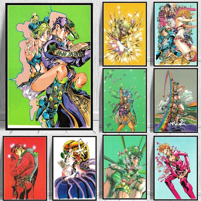Anime Merchandise Posters - ملصق أنمي ياباني لـ JoJo's Bizarre