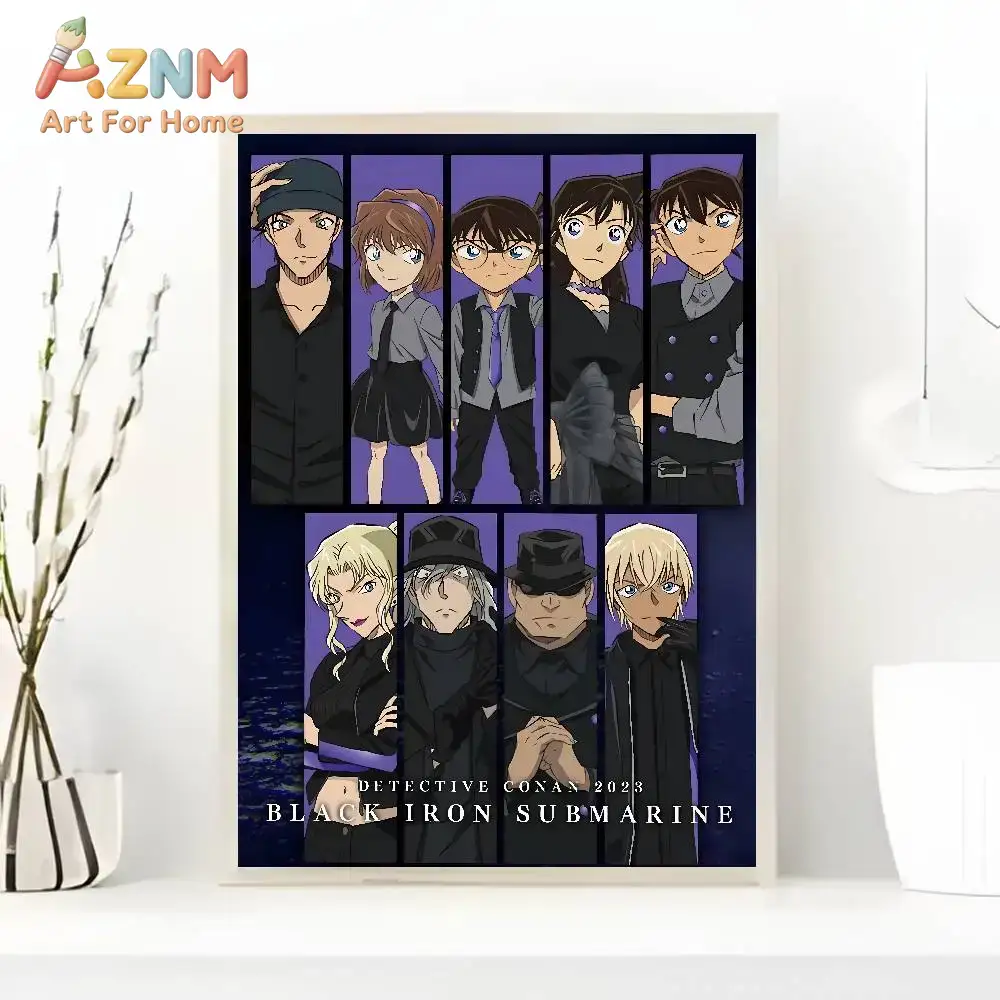 Anime Merchandise Posters - ملصق فني لشخصية المحقق كونان من