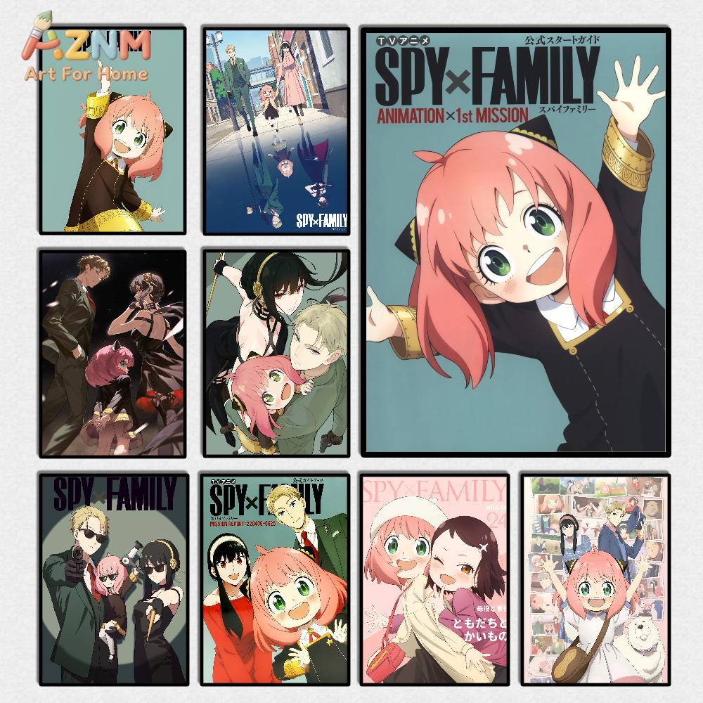 Anime Merchandise Posters - لوحة فنية جدارية من القماش بتصميم