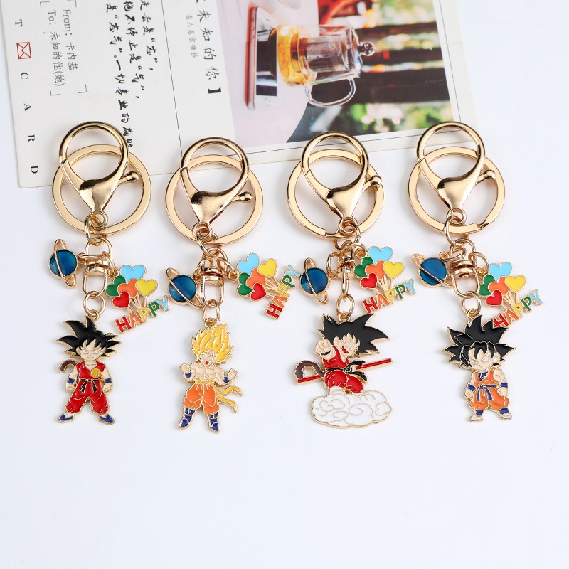 Anime Merchandise Keychains - سلسلة مفاتيح معدنية جديدة بتصميم كرتوني