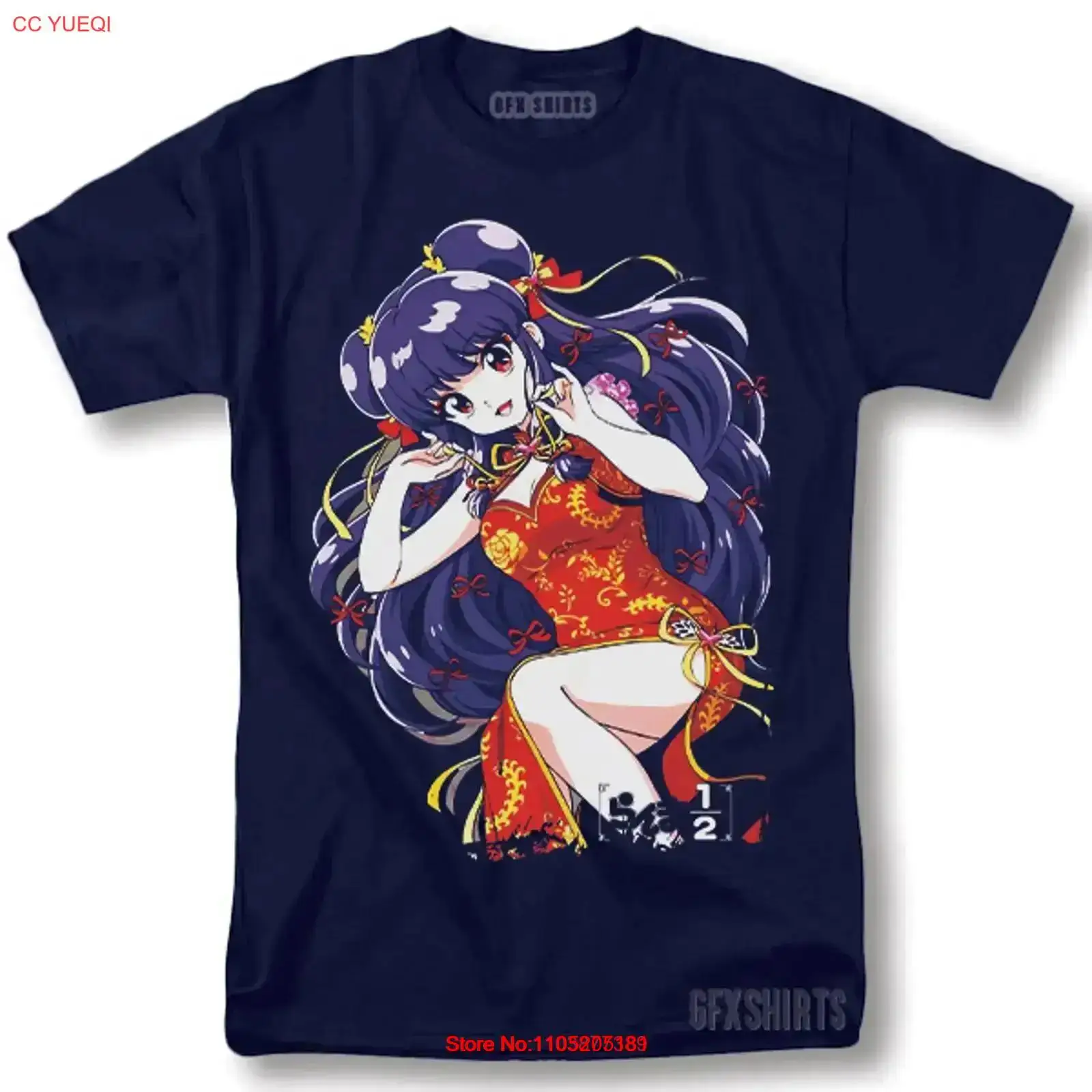 Anime Merchandise Clothes - رانما 1 2 تي شيرت أنيمي