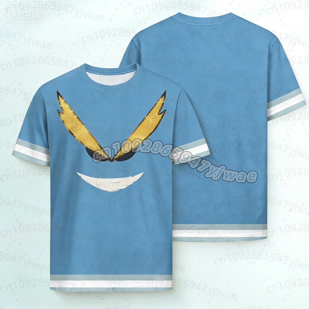 Anime Merchandise Clothes - تي شيرت صيفي للرجال والنساء بتصميم