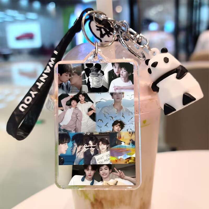 Anime Merchandise Keychains - Tian Xuning، سلسلة مفاتيح على الوجهين،