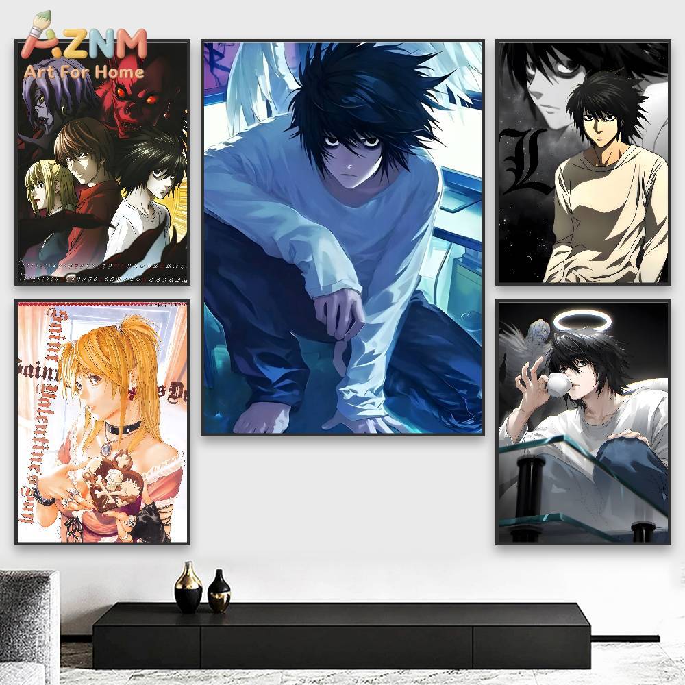 Anime Merchandise Posters - لوحة فنية جدارية من القماش بدون