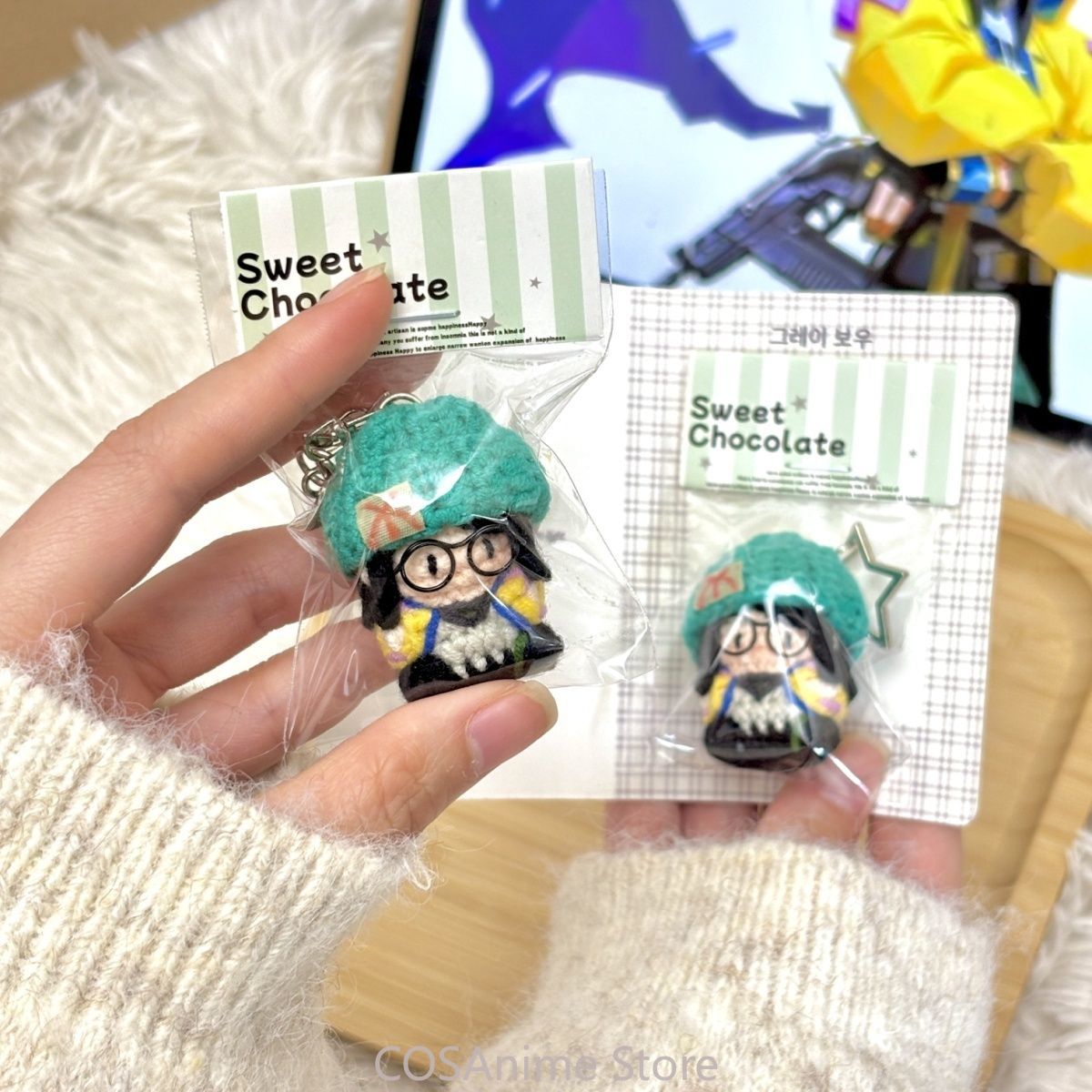 Free Anime Merchandise - فالورانت كيلجوي مجسم محشو صغير محبوك