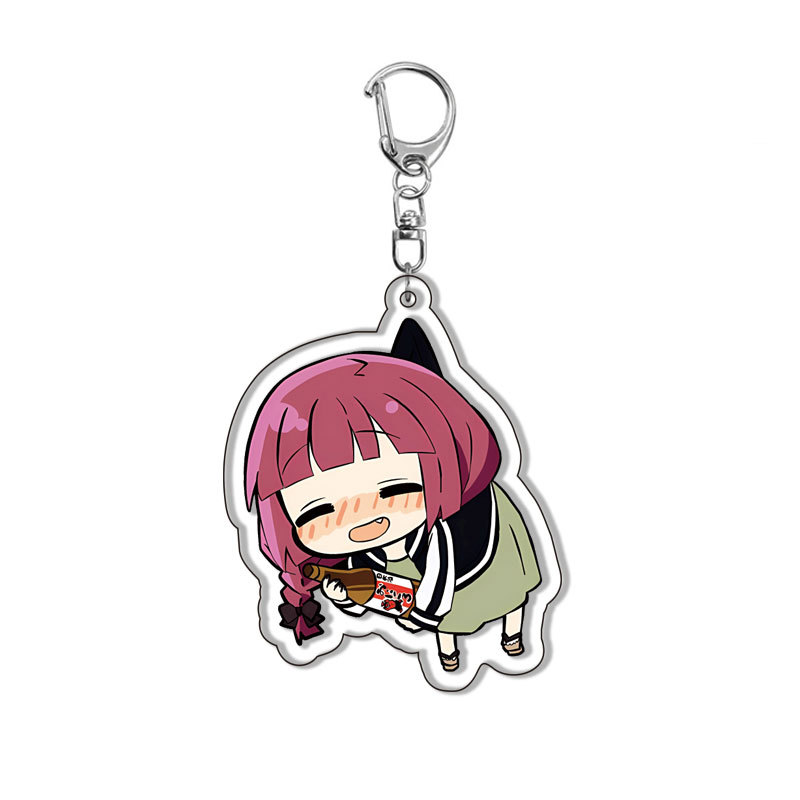 سلسلة مفاتيح أكريليك من أنمي B - مراجعة Anime Merchandise Keychains وسعره
