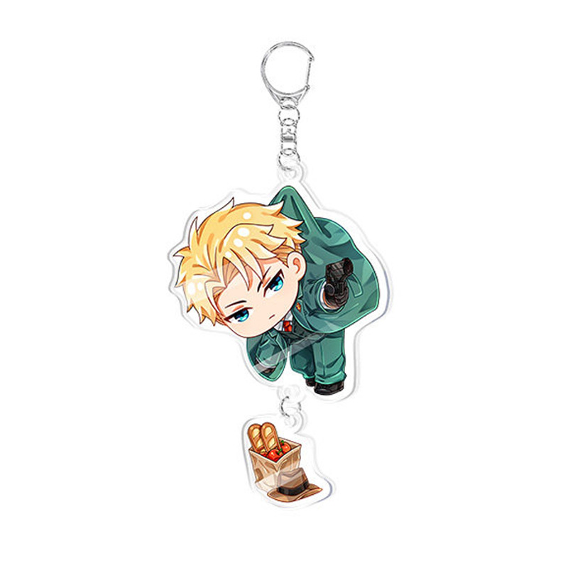 حامل مفاتيح أكريليك للمكتب من  - مراجعة Anime Merchandise Keychains وسعره