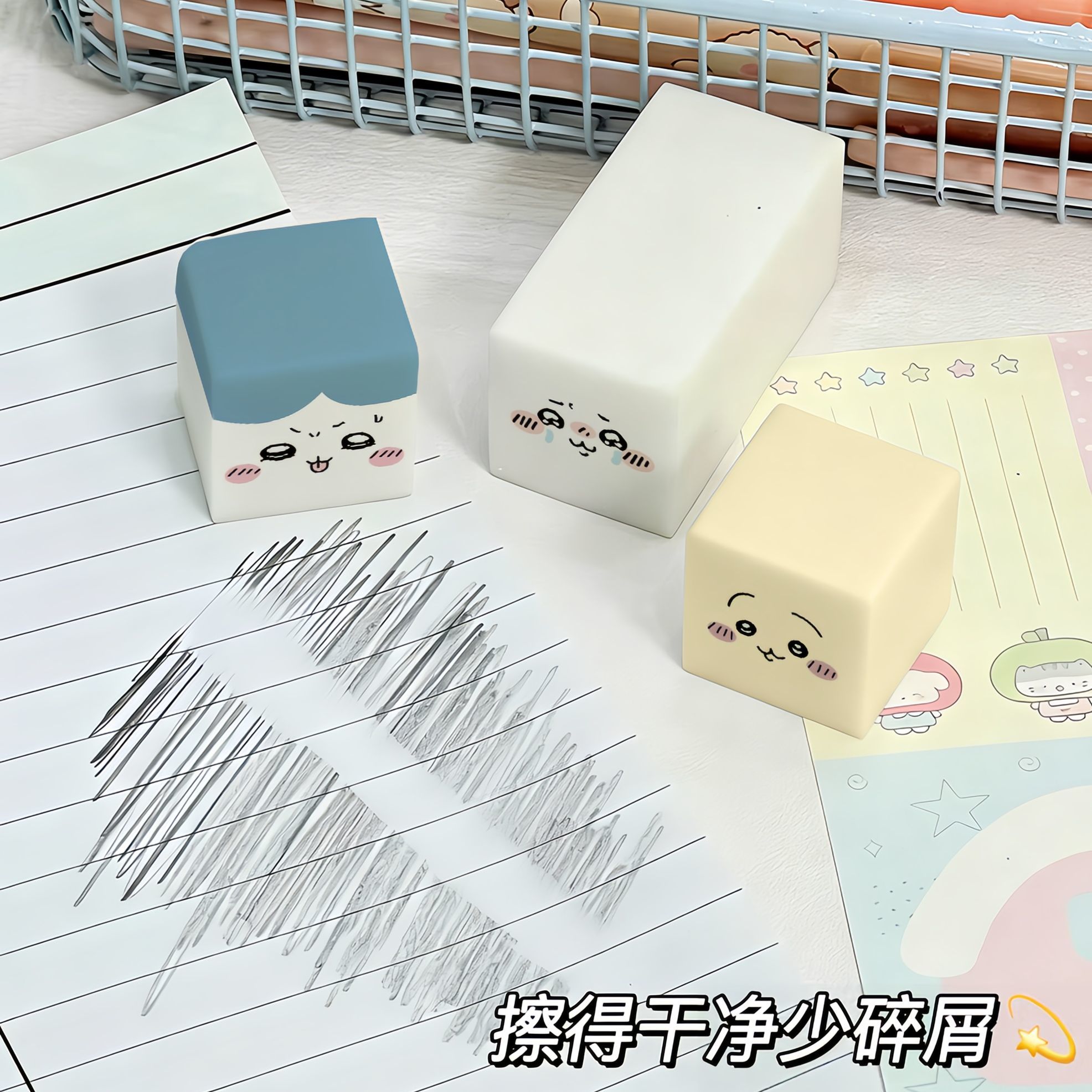مجموعة ممحاة تشييكاوا هاتشيفار - مراجعة Erased Anime Merchandise وسعره
