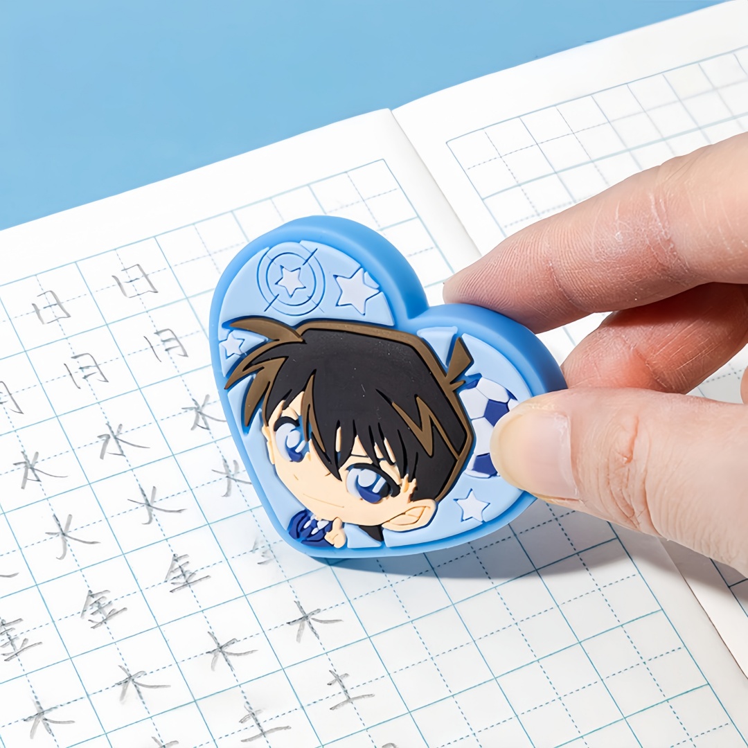 مجموعة ممحاة أنمي المحقق كونان - مراجعة Erased Anime Merchandise وسعره