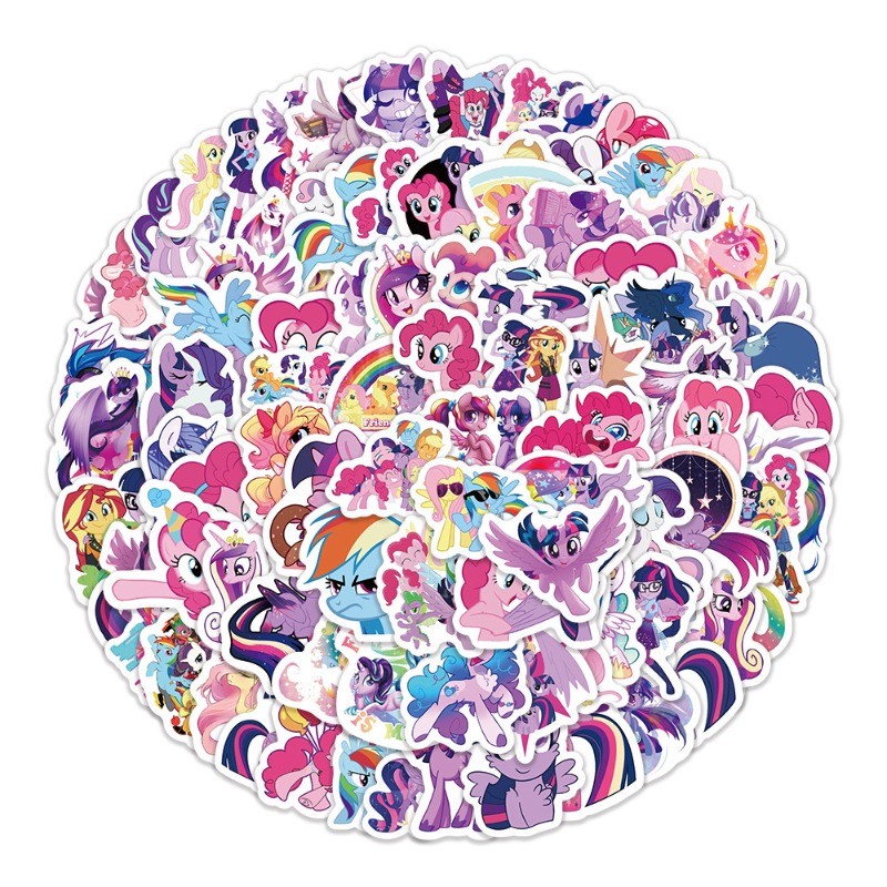 100 قطعة ملصقات كرتونية بنمط م - مراجعة Free Anime Merchandise وسعره
