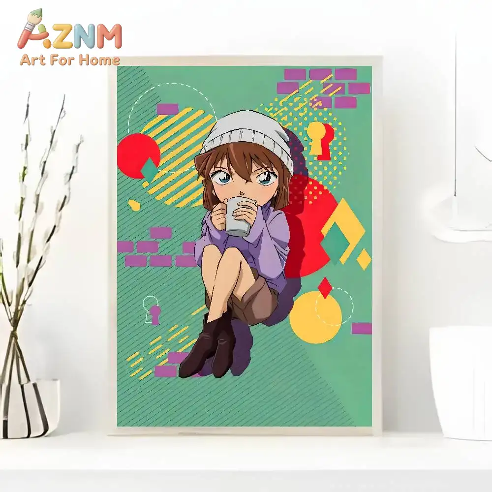 ملصق فني لشخصية المحقق كونان م - مراجعة Anime Merchandise Posters وسعره