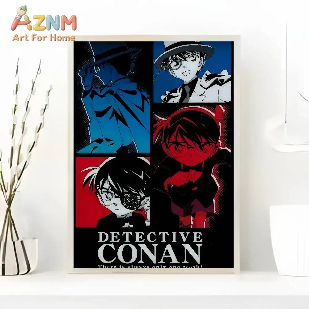 ملصق فني لشخصية المحقق كونان م - مراجعة Anime Merchandise Posters وسعره