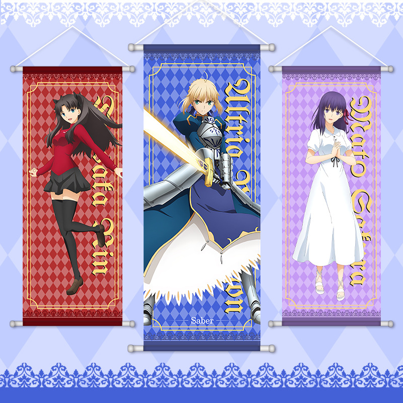 لوحة فنية معلقة من أنمي لعبة ف - مراجعة Anime Merchandise Posters وسعره