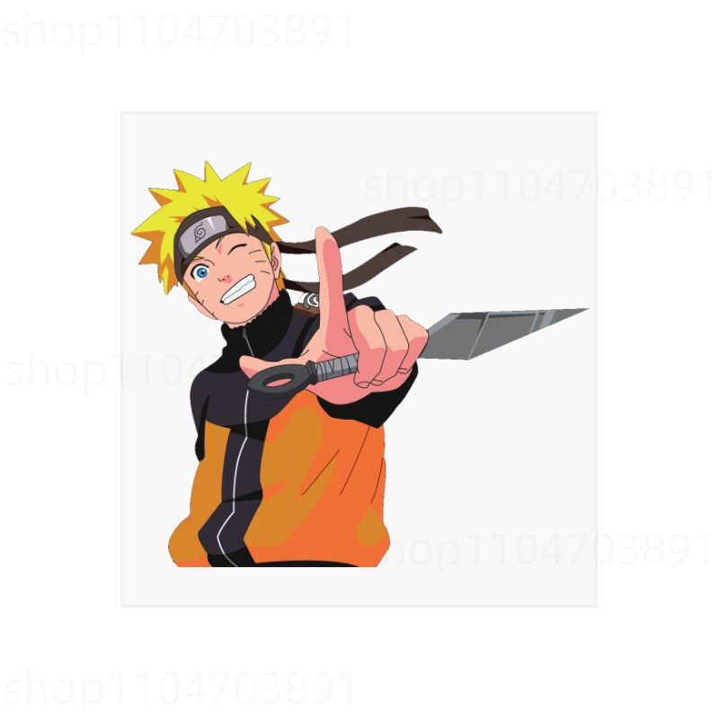 ملصق ناروتو حراري للملابس، تي  - مراجعة Anime Merchandise Clothes وسعره