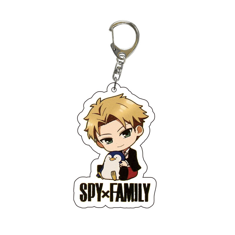 سلسلة مفاتيح أكريليك من سباي إ - مراجعة Anime Merchandise Keychains وسعره