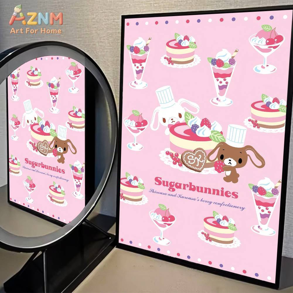 1 قطعة ملصق أنيمي كاواي من AZM - مراجعة Anime Merchandise Posters وسعره
