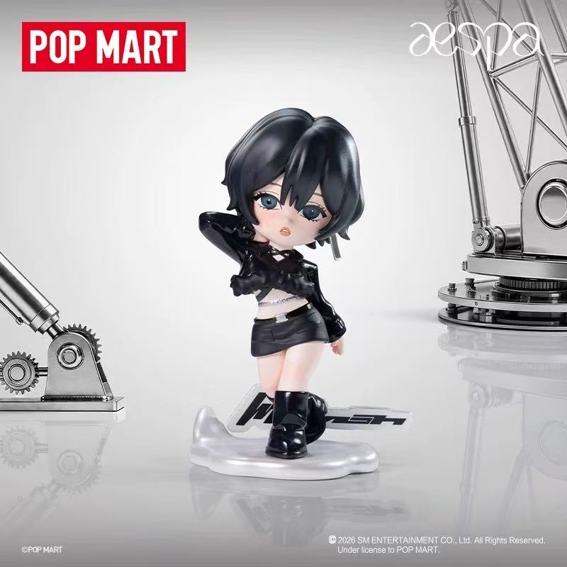 صندوق مفاجآت POP MART Aespa من - مراجعة Figure Display Box وسعره