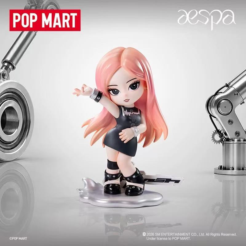 صندوق مفاجآت POP MART Aespa من - مراجعة Figure Display Box وسعره