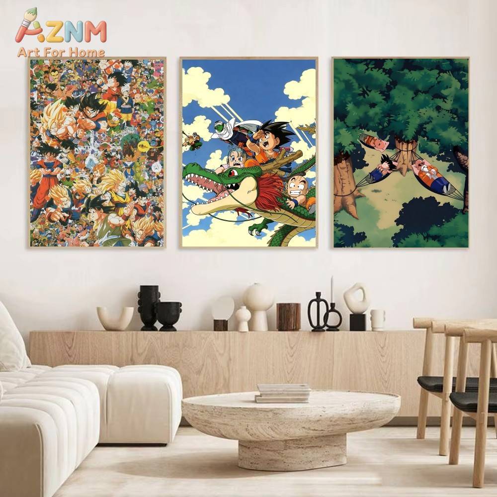 لوحة قماشية غير مؤطرة من AZNM  - مراجعة Anime Merchandise Posters وسعره