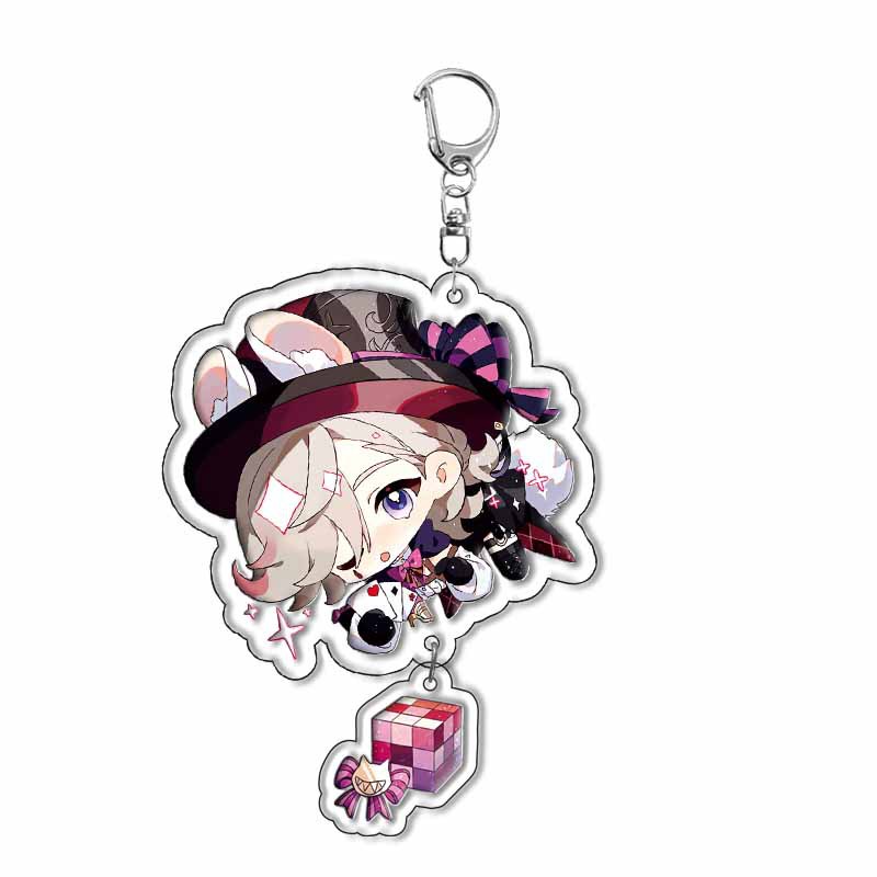 سلسلة مفاتيح أكريليك لشخصيات ج - مراجعة Anime Merchandise Keychains وسعره