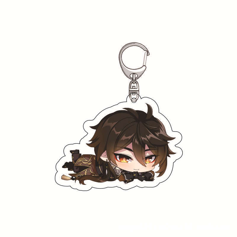 Genshin تأثير سلسلة مفاتيح مصن - مراجعة Anime Merchandise Keychains وسعره