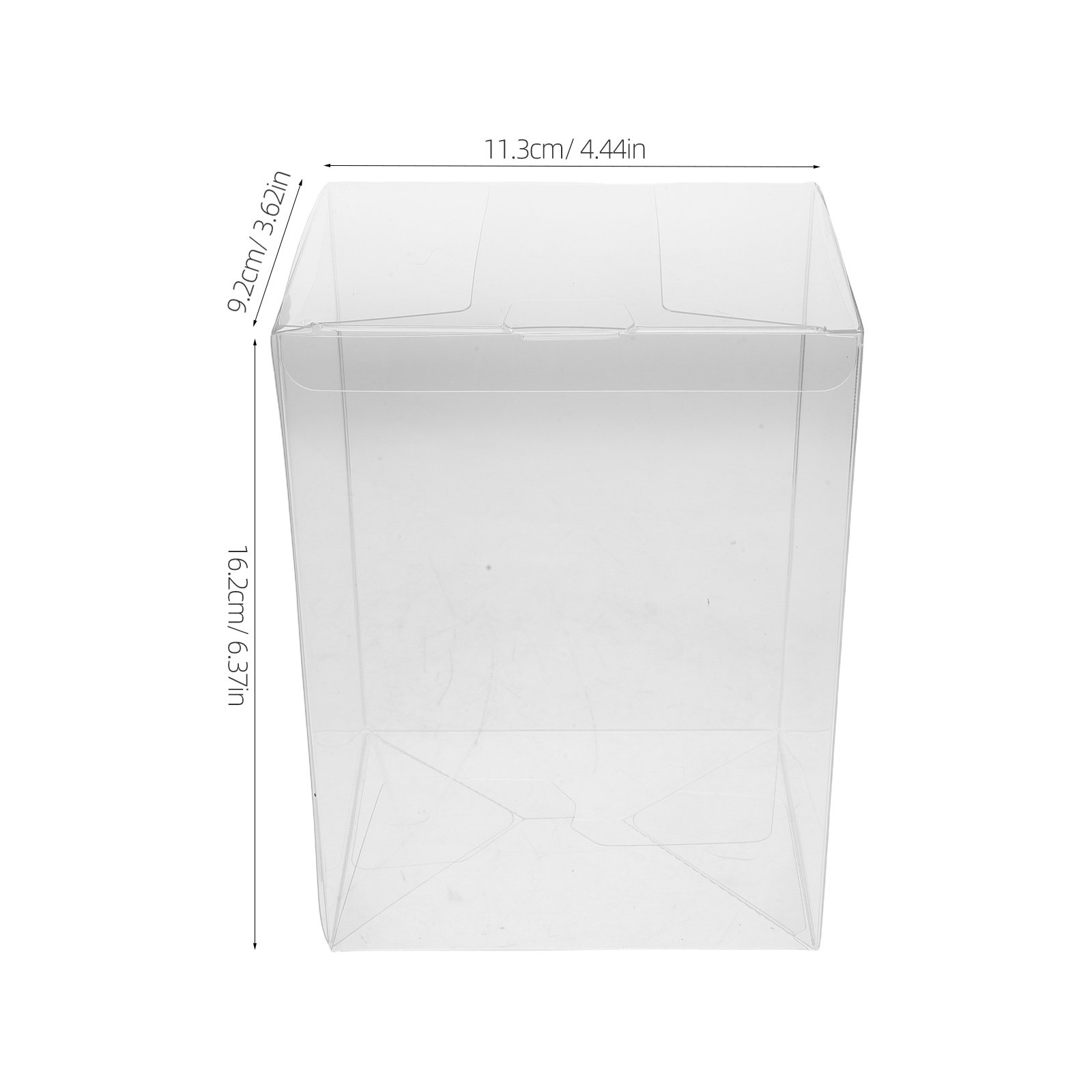 10 قطع من صناديق العرض الشفافة - مراجعة Figure Display Box وسعره